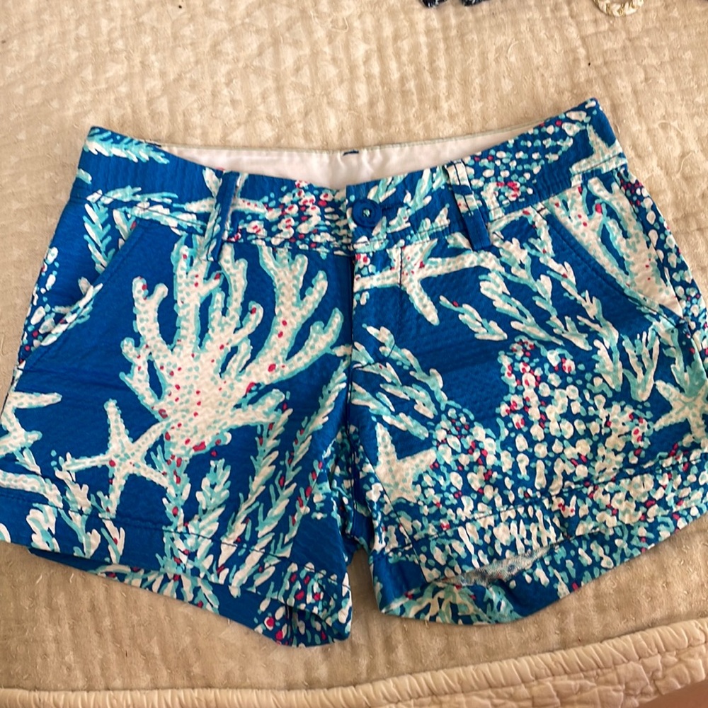 Lily Pulitzer Callahan shorts size 00